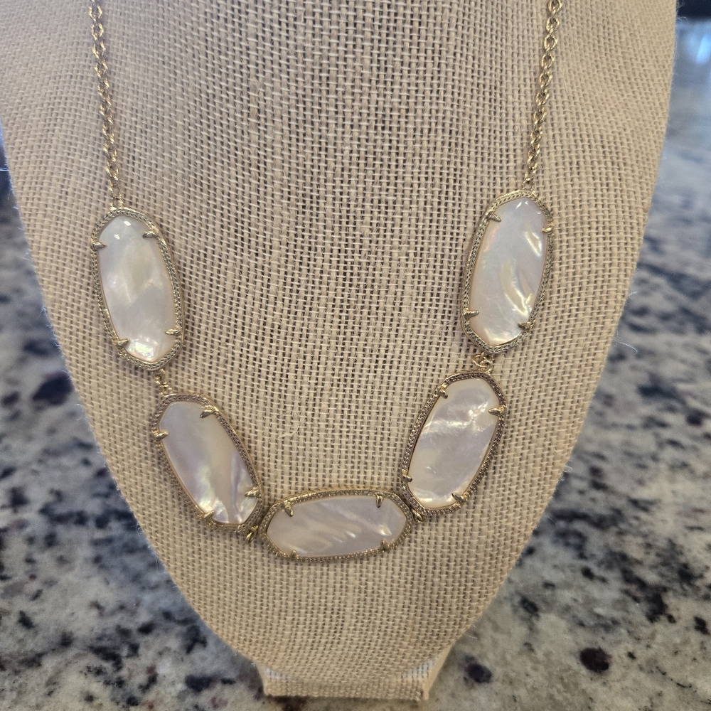 Kendra Scott Noelle Statement Necklace Gold